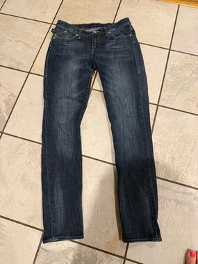 Rock & Republic Women's Skinny Jeans - Dark Blue Wash